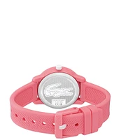 Lacoste Kid's 12.12 Three-Hand Light Silicone Strap Watch