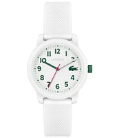 Lacoste Kid's 12.12 Three-Hand Light Silicone Strap Watch