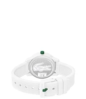 Lacoste Kid's 12.12 Three-Hand Light Silicone Strap Watch