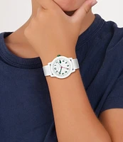 Lacoste Kid's 12.12 Three-Hand Light Silicone Strap Watch