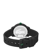 Lacoste Kid's 12.12 Three-Hand Light Silicone Strap Watch