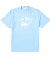 Lacoste Large Croc Logo Short Sleeve Graphic T-Shirt