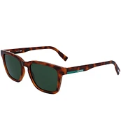 Lacoste Men's L987S 53mm Rectangle Tortoise Sunglasses