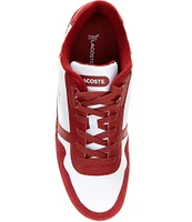 Lacoste Men's T-Clip Mixed Media Sneakers