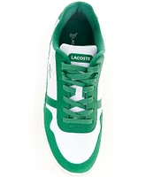 Lacoste Men's T-Clip Mixed Media Sneakers