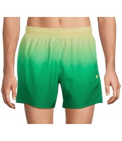 Lacoste Ombre Print 6#double; Inseam Swim Trunks