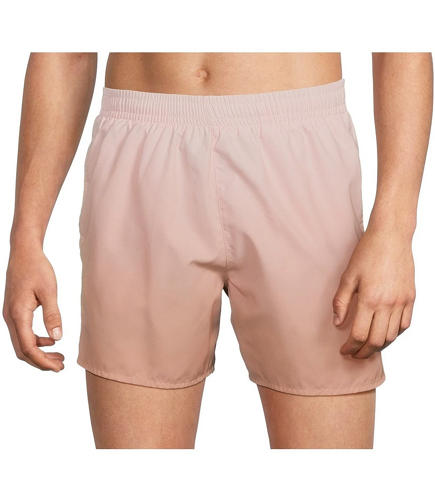 Lacoste Ombre Print 6#double; Inseam Swim Trunks