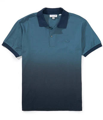 Lacoste Ombre Short Sleeve Polo Shirt