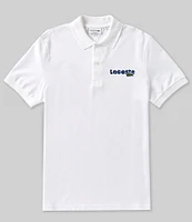 Lacoste Pique Short Sleeve Left Chest Logo Polo Shirt