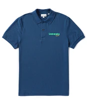 Lacoste Pique Short Sleeve Left Chest Logo Polo Shirt