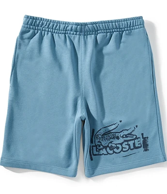 Lacoste Printed Fleece 8.5#double; Inseam Shorts