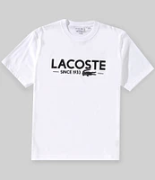 Lacoste Printed Graphic Short Sleeve T-Shirt