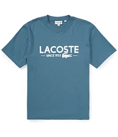 Lacoste Printed Graphic Short Sleeve T-Shirt
