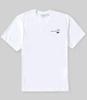 Lacoste Printed Motif Jersey Short Sleeve T-Shirt