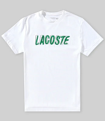 Lacoste Printed Ultra Dry Sport Short Sleeve T-Shirt