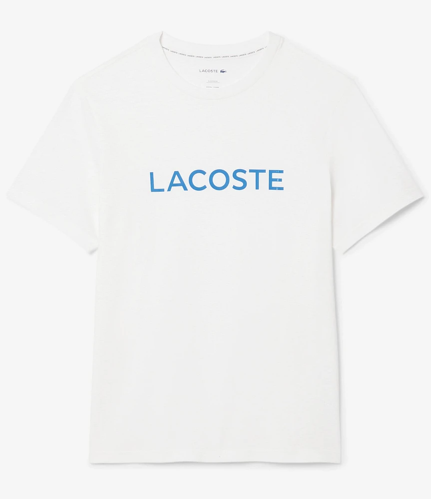 Lacoste Short Sleeve Lacoste Logo Sleep T-Shirt
