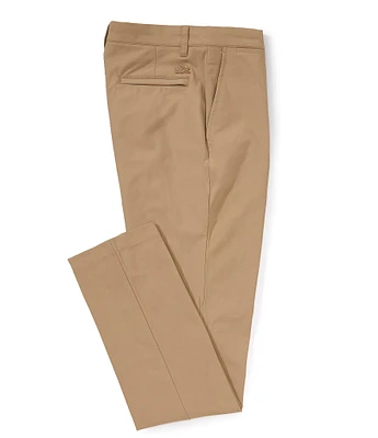 Lacoste Slim Fit Flat Front Stretch Chino Pants