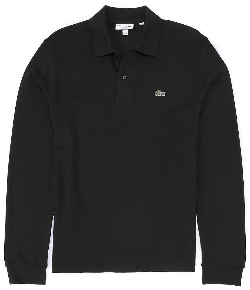 Lacoste Solid Long Sleeve Polo Shirt