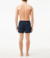 Lacoste Solid/Printed 3#double; Inseam Boxer Briefs 3-Pack