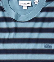 Lacoste Stripe Short Sleeve T-Shirt
