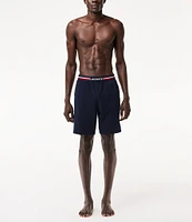 Lacoste Striped Waist Long Leg Boxer Briefs