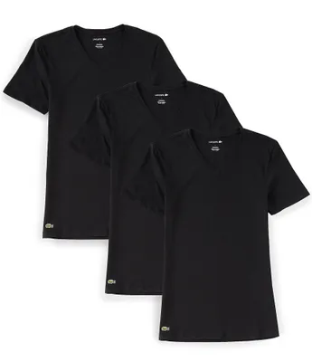 Lacoste V-Neck Essential Undershirt 3-Pack