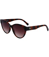 Lacoste Women's L983S 55mm Cat Eye Tortoise Sunglasses