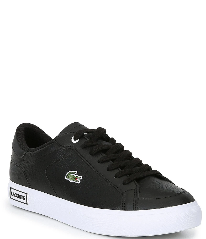 Lacoste Women's Powercourt Leather Retro Sneakers