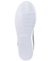 Lacoste Women's Ziane Embroidered Crocodile Platform Leather Sneakers