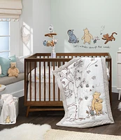 Lambs & Ivy Disney Baby Storytime Pooh 3-Piece Nursery Crib Bedding Set