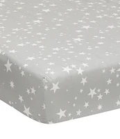 Lambs & Ivy Milky Way Collection Space Galaxy 4-Piece Nursery Baby Crib Bedding Set