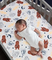 Lambs & Ivy Star Wars Signature Millennium Falcon Cotton Fitted Crib Sheet