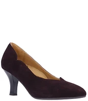 L'Amour Des Pieds Bamelle Suede Pumps