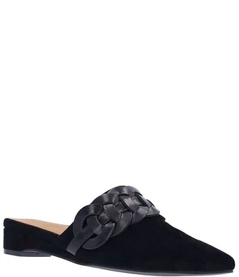 L'amour Des Pieds Baruna Suede Mules