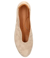 L'Amour Des Pieds Bellara Suede Wedge Slip-On Pumps