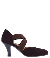 L'Amour Des Pieds Bishar Suede Pumps