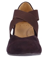 L'Amour Des Pieds Bishar Suede Pumps