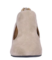 L'Amour Des Pieds Brackley Suede Shootie Pumps