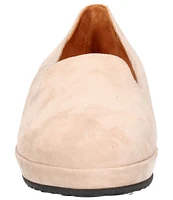 L'Amour Des Pieds Carlow Suede Slip-On Platform Wedge Loafers