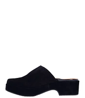 L'Amour Des Pieds Galana Suede Clogs