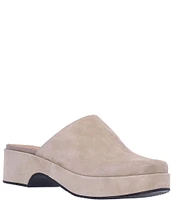 L'Amour Des Pieds Galana Suede Clogs