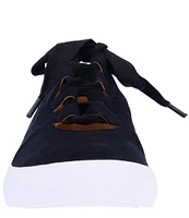 L'Amour Des Pieds Kanav Suede Cut-Out Sneakers