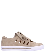 L'Amour Des Pieds Kanav Suede Cut-Out Sneakers