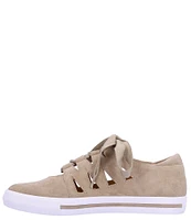 L'Amour Des Pieds Kanav Suede Cut-Out Sneakers