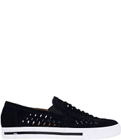 L'amour Des Pieds Karsha Suede Slip-On Sneakers