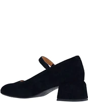 L'Amour Des Pieds Katriel Suede Mary Jane Pumps