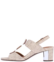 L'Amour Des Pieds Mitria Cork Slingback Sandals