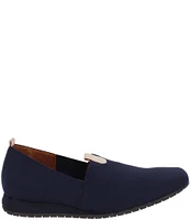 L'Amour Des Pieds Tumai Stretch Fabric Slip-Ons