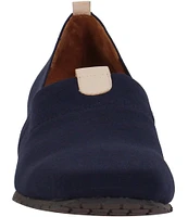 L'Amour Des Pieds Tumai Stretch Fabric Slip-Ons