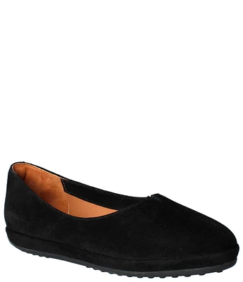 L'Amour Des Pieds Xavar Suede Ballet Flats